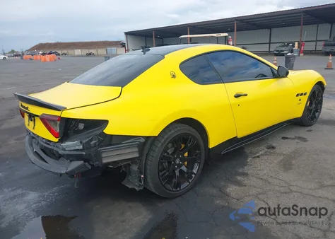 2015 Maserati Granturismo Mc/Mc Centennial/Sport from USA, damaged, VIN ZAM45VLA7F0136523
